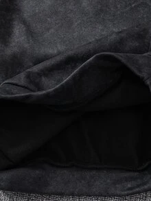 SHEIN 青少年男孩極簡街頭風字母印花拉鍊連帽衛衣，休閒舒適柔軟面料，灰色，秋冬校園開學穿搭 - 灰色 - 查看 9