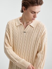 Manfinity Homme Men's Solid Color Casual Versatile Daily Wear Long Sleeve Sweater - Multicolor - View 8