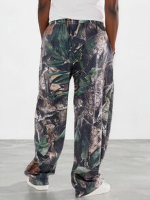 FORM&CHAOS Men's Drawstring Waist Colorblock Casual Daily Sweatpants - Multicolor - View 2