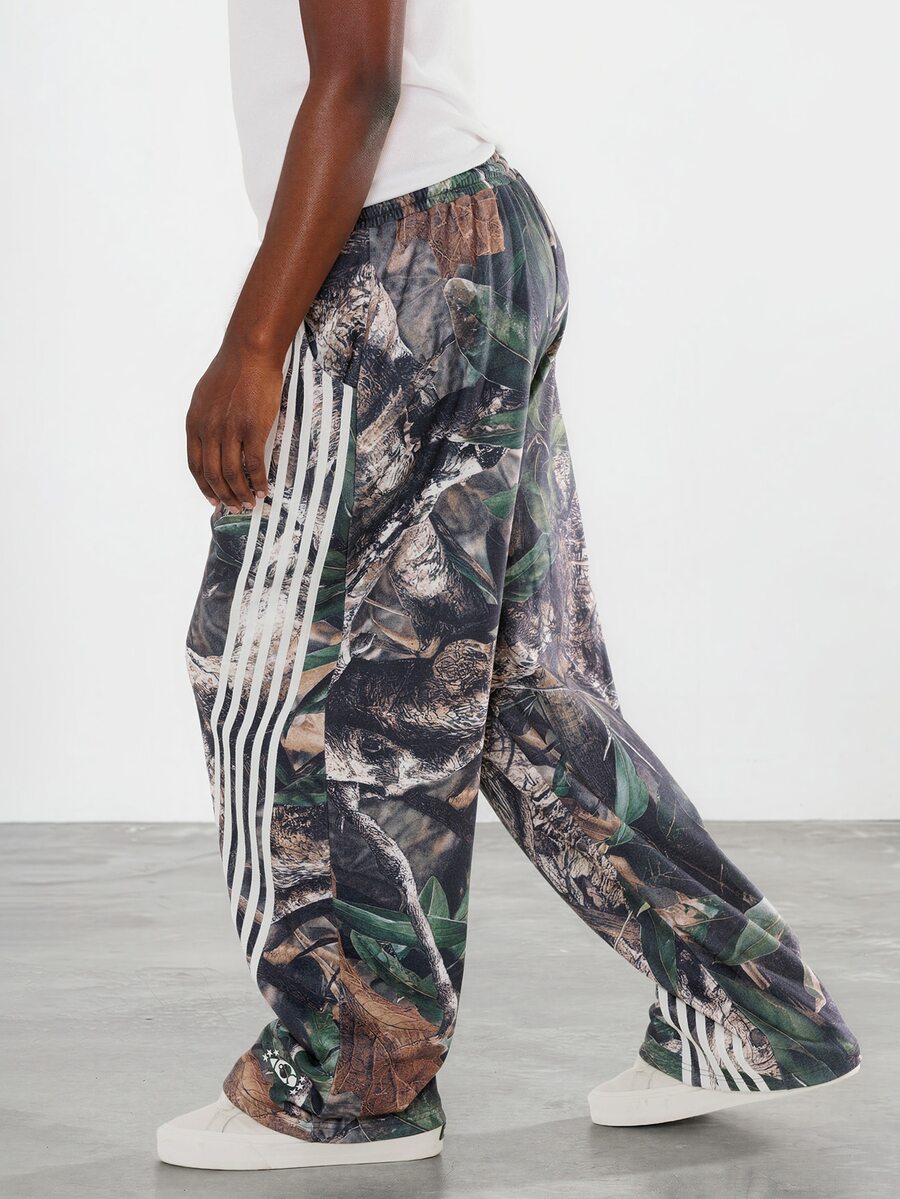 FORM&CHAOS Men's Drawstring Waist Colorblock Casual Daily Sweatpants - Multicolor - View 1