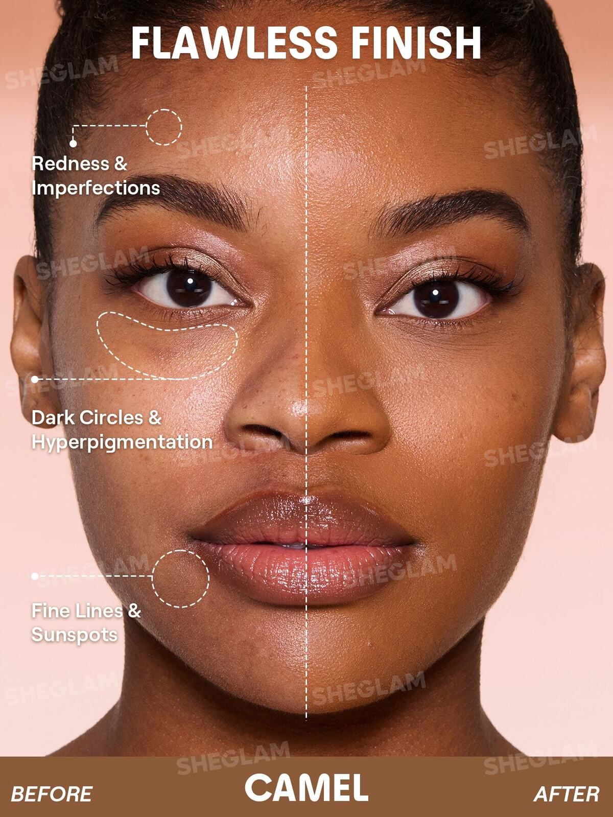 Lock & Go Long-Lasting Cushion Foundation (Refill)-Camel