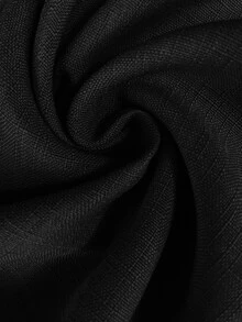 Easowa INS Style Blazer For Women, Spring Summer, Workwear Business Office Business Casual In Fall/Winter,Casual Teachers' Day Black Fall Clothes For Women - Black - View 9