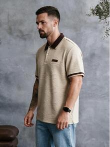 EGENSIO Men's Business Casual Daily Commute Knit Jacquard Solid Color ...