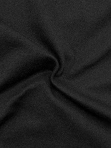 Formidée Plus Size Women's Minimalist Elegant Asymmetric Short Sleeve T-Shirt, Black And Gold Metal Accent, Asymmetric Hem Side Ruched, Summer Work Top - Black - View 5