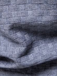 Manfinity CasualKnits 男士百搭針織拉鍊套頭衫，正式老錢風，適合批發採購 - 灰色 - 查看 3