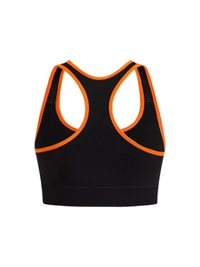 SHEIN Cheerettes 女款拼色休閒日常運動內衣 - 黑色 - 查看 6