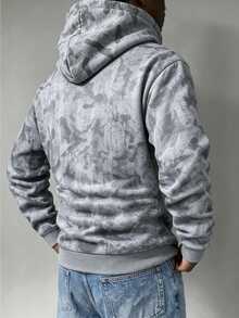 Men's All-Season Fashion Printed Casual Outdoor Sports Sweatshirt - Light Grey - View 2