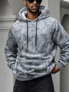 Men's All-Season Fashion Printed Casual Outdoor Sports Sweatshirt - Light Grey - View 7