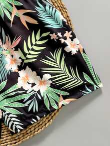 SHEIN Swim Bottom de traje de baño con estampado floral para mujer (estampado aleatorio surtido), derechos de autor adquiridos - Multicolor - Ver 6