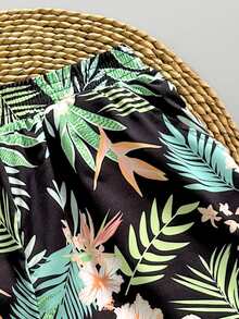 SHEIN Swim Bottom de traje de baño con estampado floral para mujer (estampado aleatorio surtido), derechos de autor adquiridos - Multicolor - Ver 7
