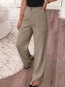 Weeklong Regular Women's Casual Loose Plus Size Pants - Multicolor - View 3
