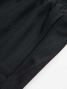 Gym Rark Men's Summer Casual Fashion Streetwear Daily Commute Skull Flame Digital Print Drawstring Waist 2 In 1 Sports Shorts, Gym, Holiday - Black - View 6