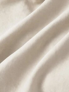 SHEIN MOD 女款休閒街頭風優雅短版拿破崙鈕扣長袖夾克 日常穿搭 米白色 秋冬 - 米色 - 查看 8