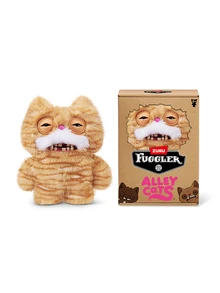 ZURU Fuggler Alley Cats Plush S1 (Stinkface) Plush Toys 9-Inch Stuffed Animal Collectible - Stinkface - View 4