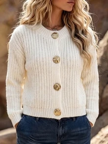 SHEIN LUNE Women's Sweet Pattern Heart Sweater Vest, Loose Casual Fashion Versatile Commute Daily Streetwear Pullover Sweater, Cute & Fun - Multicolor - View 1
