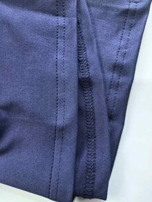 DAZY Women's Casual Versatile Solid Color Slim Fit T-Shirt - Navy Blue - View 5