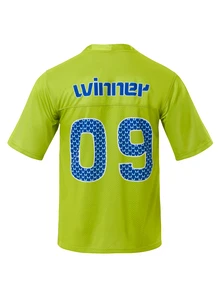 Gym Rark Men's Green Knitted Fabric Sports Tee: Breathable, Short Sleeve, V-Neck, And Long Length For Enhanced Comfort And Style - Green - View 3