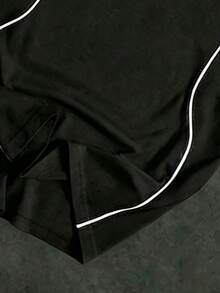 Gym Rark 男士幾何印花短袖寬鬆運動T恤 - 黑色 - 查看 7