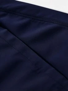 STYNVO 男士秋季時尚字母圖案百搭襯衫 - 藏蓝色 - 查看 6