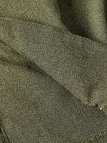 Trelyra Elegant Slouchy Belted Blazer & British Curved Leg Pants Women 2 Pieces Set - Army Green - View 15