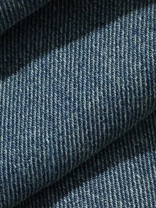 Dazy Kids Tween Girl) Straight Leg Casual Design Washed Denim Jeans, Autumn/Winter - Dark Wash - View 9