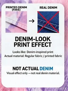 SHEIN [Denim Effect] Tween Girls Cargo Pants, Fall Streetwear, Loose Basic Textured Vacation Y2k High-Rise/High-Waisted Wide Leg Cargo Pants - Multicolor - View 4