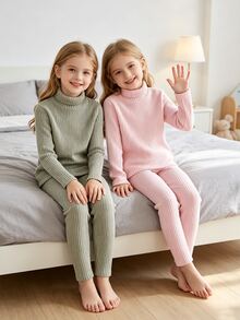 4 st undertröjor för unga flickor - Multifärgad - Visa 3