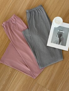 DAZY 2PCS Women Sleep Bottoms - Multicolor - View 1