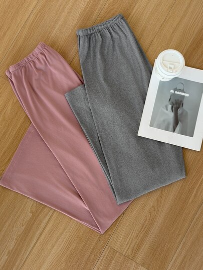 DAZY 2PCS Women Sleep Bottoms