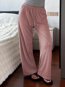 DAZY 2PCS Women Sleep Bottoms - Multicolor - View 13