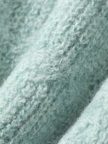 Dazy Kids Infant (Girl) Round Neck Bowknot Tie-Up Korean Style Long Sleeve Sweater Winter - Mint Green - View 9