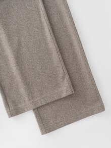 Balvessa Women's Casual Versatile Daily Travel Long Pants With Pockets - Flint Stone - View 7