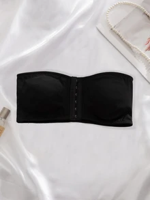 SomedayCozy 女士前扣式加垫丰胸文胸 - 黑色 - 查看 6