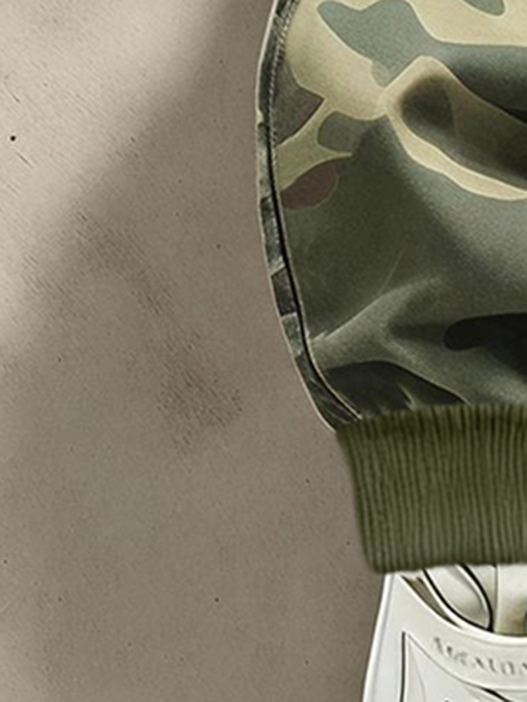 2pcs Tween Boy Crew Neck Sweatshirt & Camouflage Sweatpants Set, Camouflage Print Outfit, Streetwear Style, Suitable For Holiday Parties, Casual And Comfortable, Spring/Summer/Autumn Wear, Soft And Relaxed, Boys' First Choice, Fashion Casual Wear, Streetwear, Outings - Army Green - View 4
