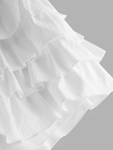 Maija Kids Maija Kids Tween Girls Casual Fashion Solid Color Skirt Shorts - White - View 4