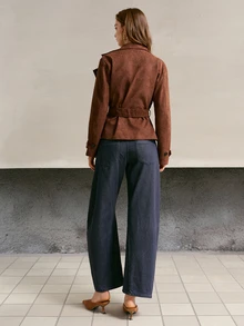 MOTF PREMIUM WOMEN TRENCH COATS RUST BROWN - Coffee Brown - View 6