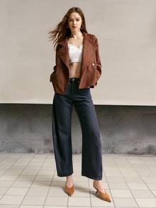 MOTF PREMIUM WOMEN TRENCH COATS RUST BROWN - Coffee Brown - View 4
