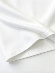 PEPSI X SHEIN Manfinity Dauomo Men's Summer Casual Letter Print Drop Shoulder T-Shirt - White - View 4