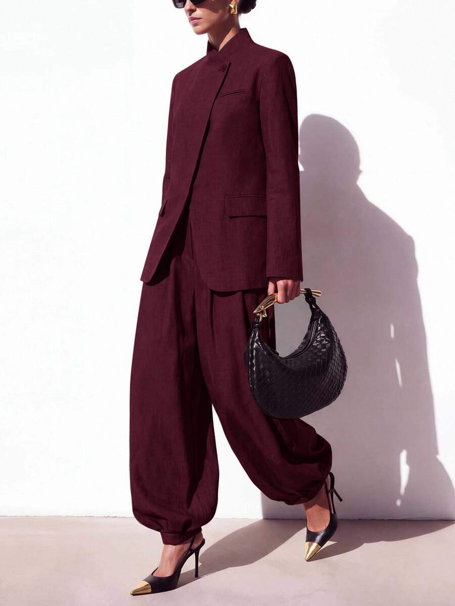Zivah New Women's Elegant Chinese Style Long Sleeve Split Jacket ...
