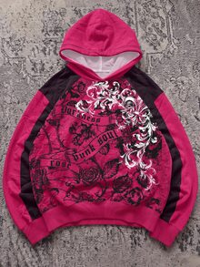 Attitoon Women's Fashion Floral Print Long Sleeve Sweatshirt Sweatshirt - Multicolor - View 2