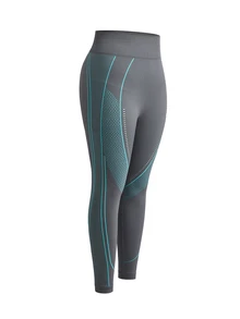 Innovista Innovista Women's Plus Size Colorblock Sports Leggings - Hunter Green - View 7