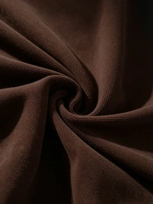 Holdful Holdful Áo khoác sơ mi shacket nữ cổ bẻ phong cách casual, tay dệt vặn thừng, túi đắp, cài cúc - màu nâu - Xem 8