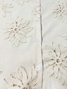 Linhara Plus Size Women's Vintage Floral Casual Shirt, Suitable For All Seasons, Comfortable Fit Everyday Shirt - Multicolor - View 4