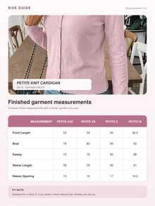 SHEIN Petite Women's Casual Everyday Office Commute Simple Solid Color Button Front Lightweight Cardigan Baby Pink Autumn - Baby Pink - View 7