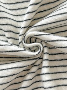 SHEIN 3pcs/Set Young Boys Striped T-Shirt, Black, Striped, Soft And Comfortable Apricot, Spring Clothing Fall Clothes Winter Clothing - Multicolor - View 8