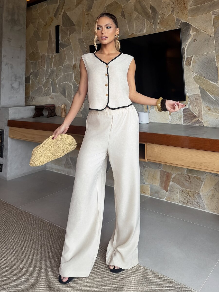 BiaLiraa Women Two Pieces Outfits For Daily Wear Summer CasualAsymmetric