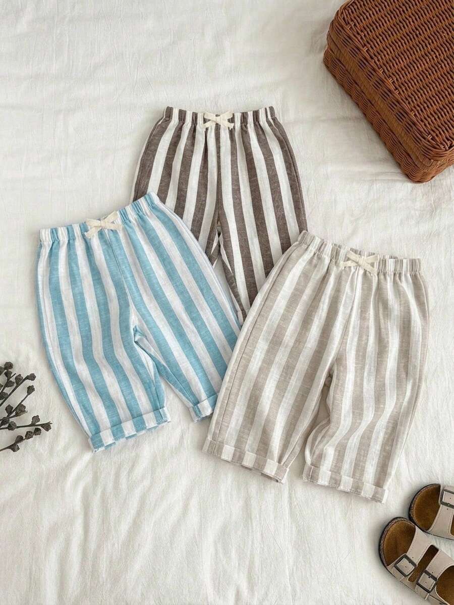 3PCS Baby Boys Bottoms - White - View 1