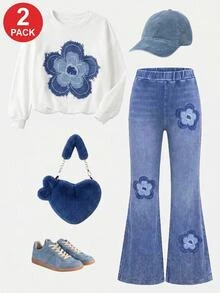Blue and White