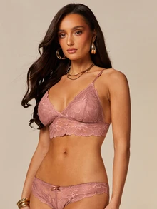 Silquee Women's Fashion Lace Lingerie Set 6 Pieces - Multicolor - View 3
