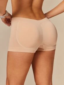 Silquee Women's High Stretch Padded Hip Enhancer Shorts For Butt Lift Underwear - Multicolor - View 1